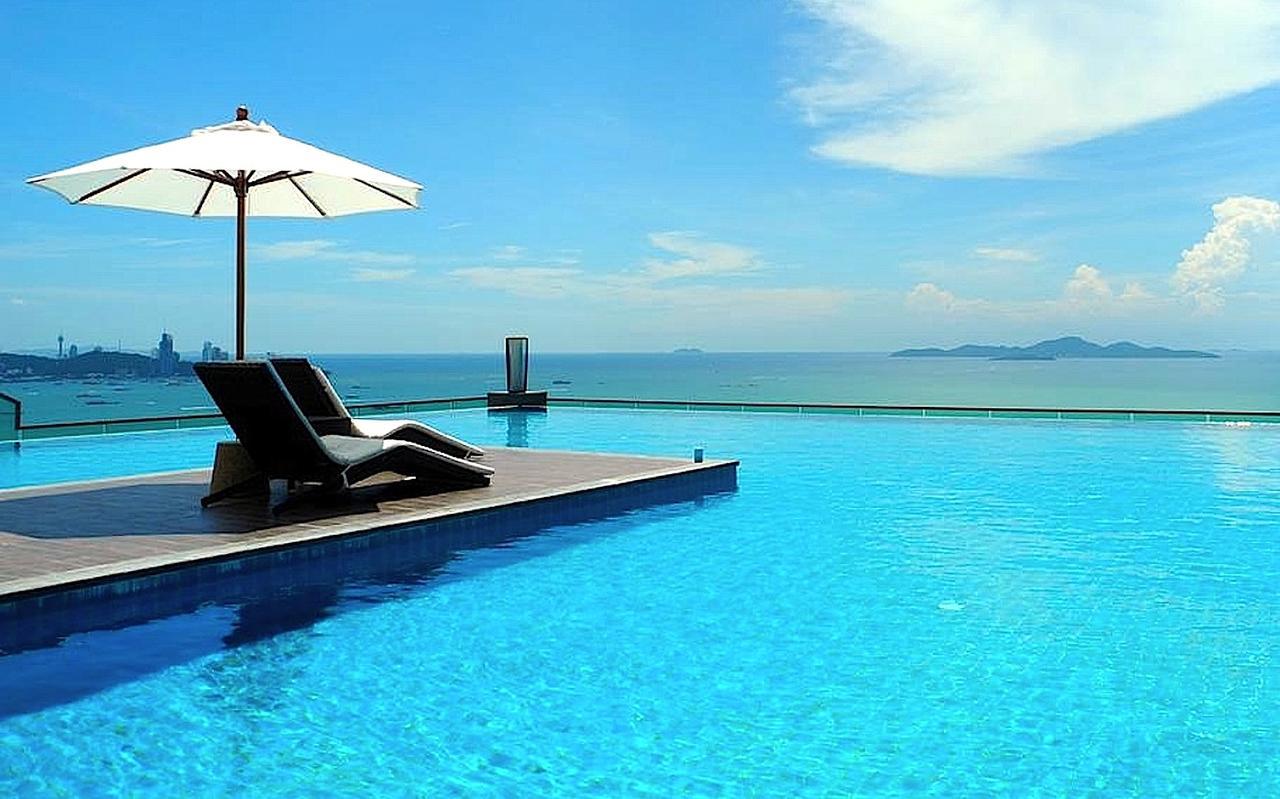 Wong Amat Tower Apartment Pattaya Exterior foto